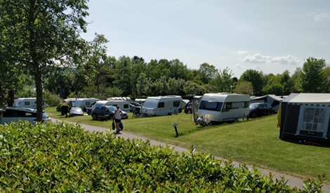 Standard pitch for own camper van