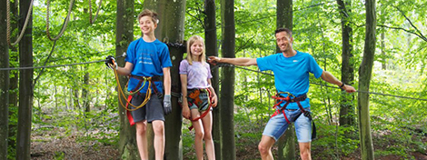 familie klatrepark